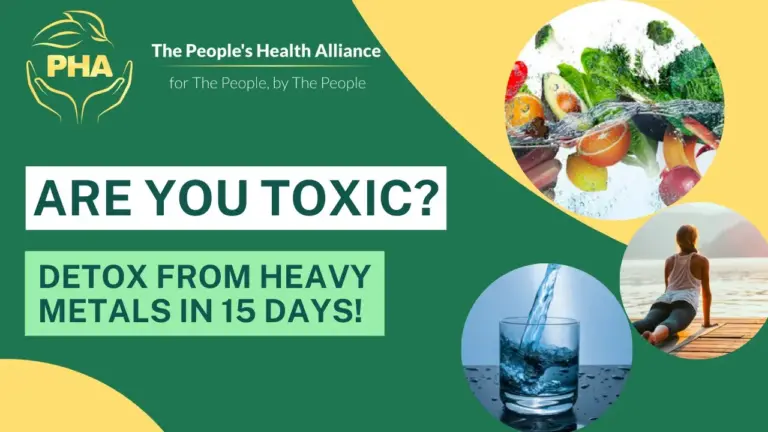 Are you toxic? Detox from heavy metals in 15 days